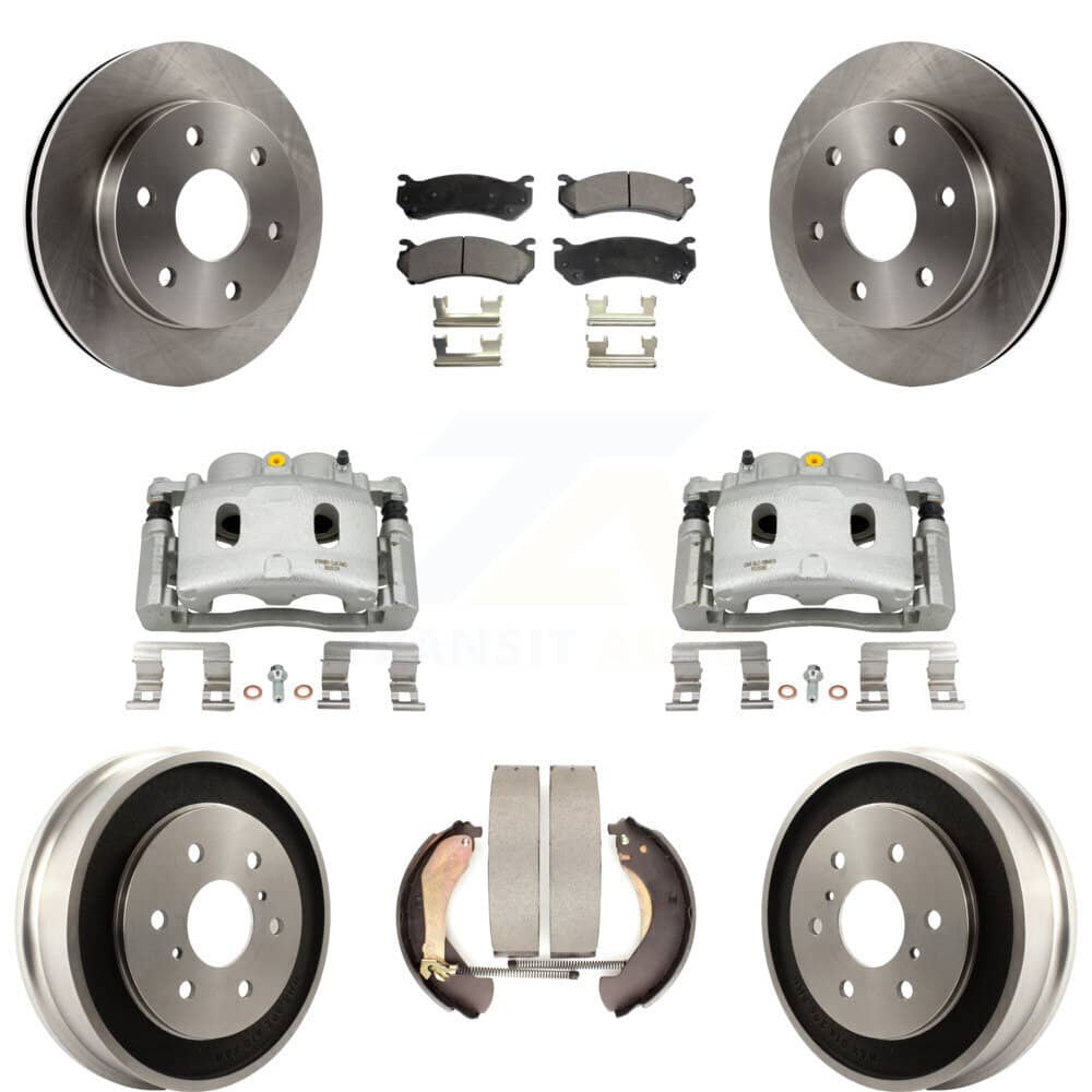 Transit Auto - KC8-100784P - Front and Rear Disc Brake Kits