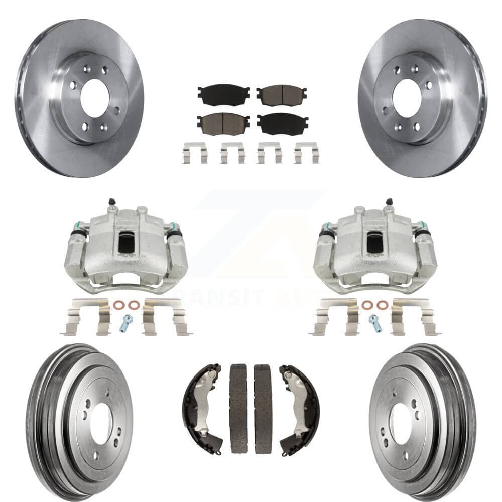 Transit Auto - KC8-100787C - Front and Rear Disc Brake Kits