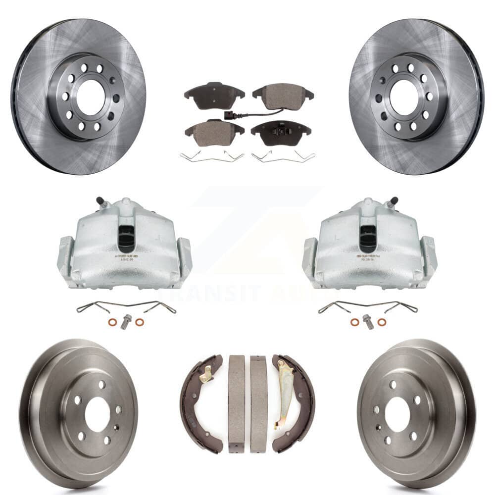 Transit Auto - KC8-100787T - Front and Rear Disc Brake Kits