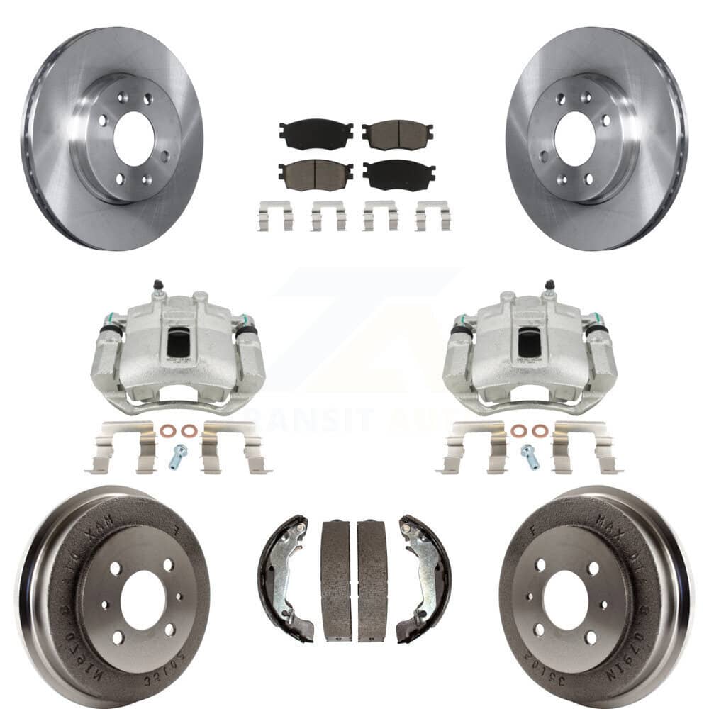 Transit Auto - KC8-100789C - Front and Rear Disc Brake Kits