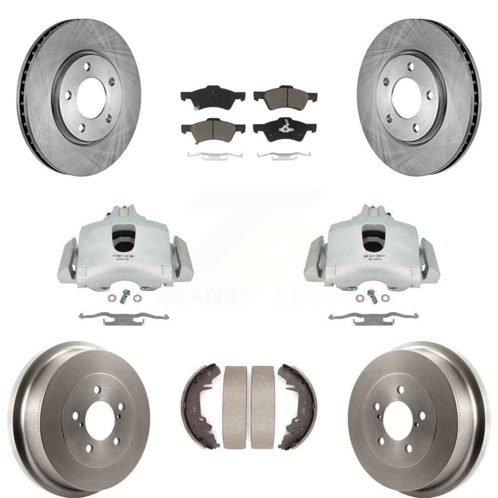 Transit Auto - KC8-100791C - Front and Rear Disc Brake Kits