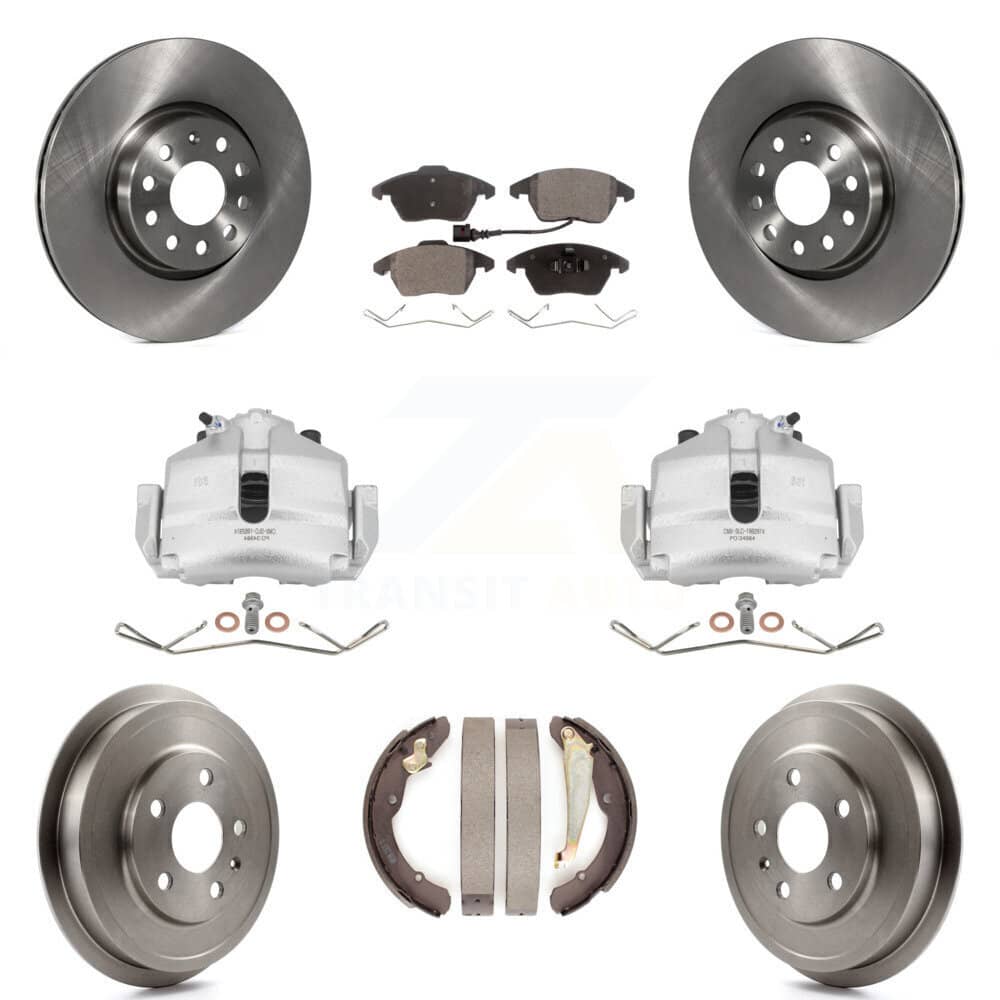 Transit Auto - KC8-100792T - Front and Rear Disc Brake Kits