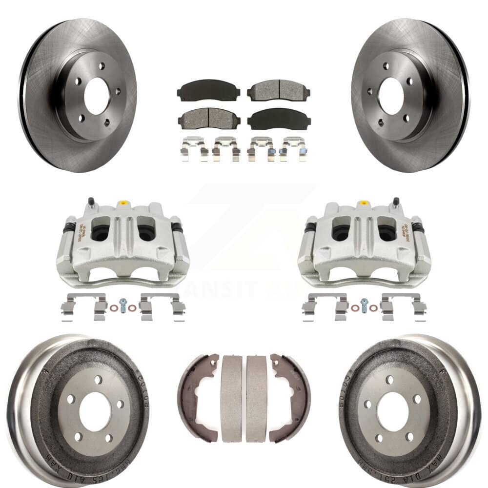 Transit Auto - KC8-100793S - Front and Rear Disc Brake Kits