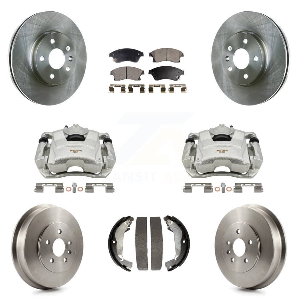 Transit Auto - KC8-100800T - Front and Rear Disc Brake Kits