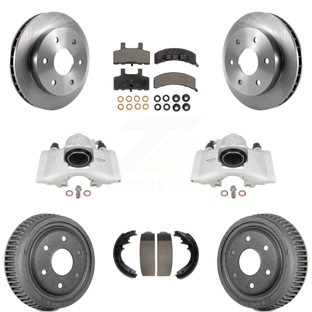 Transit Auto - KC8-100802P - Front and Rear Disc Brake Kits