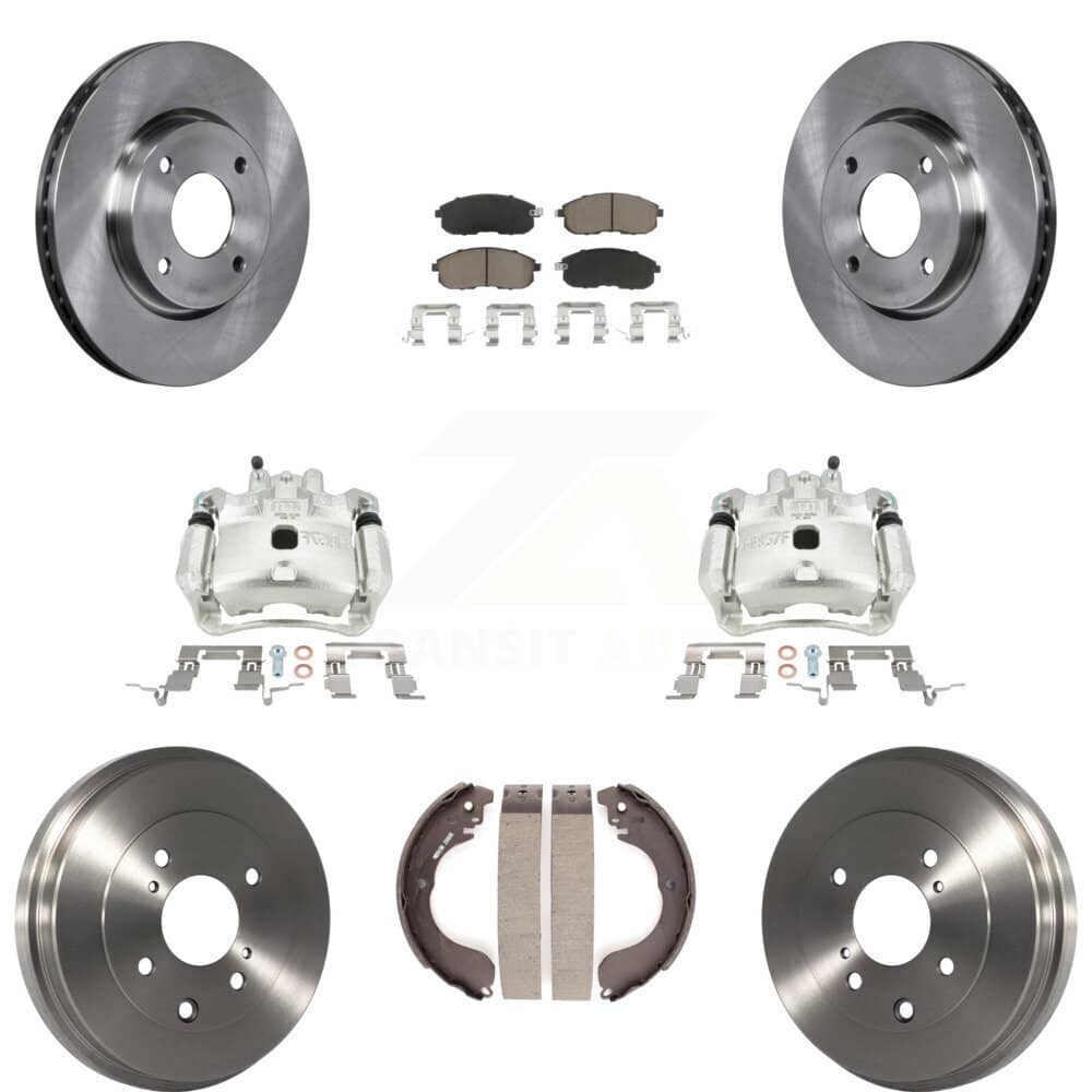 Transit Auto - KC8-100815C - Front and Rear Disc Brake Kits