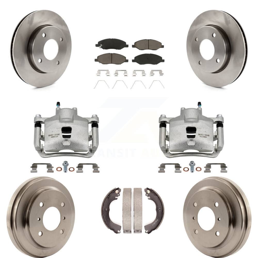 Transit Auto - KC8-100816C - Front and Rear Disc Brake Kits