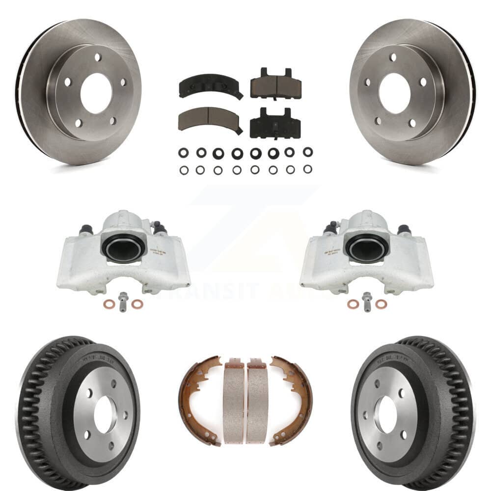 Transit Auto - KC8-100818C - Front and Rear Disc Brake Kits