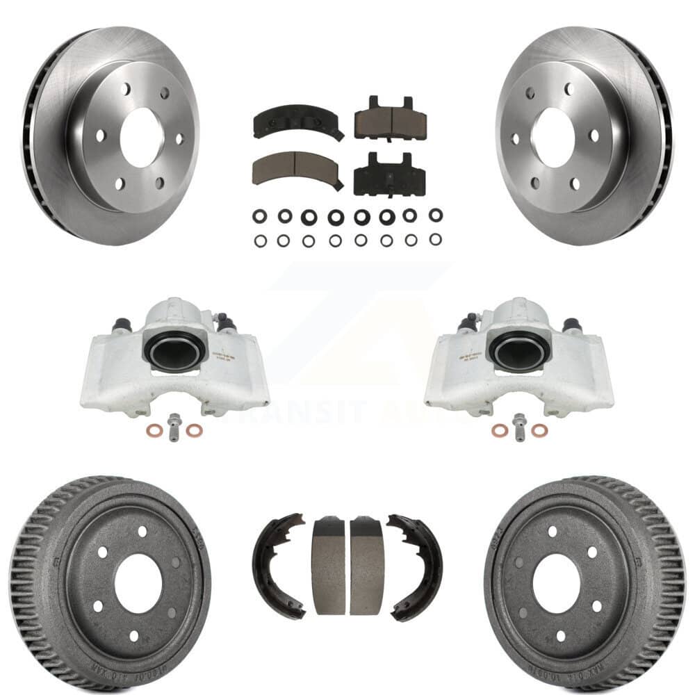 Transit Auto - KC8-100822C - Front and Rear Disc Brake Kits