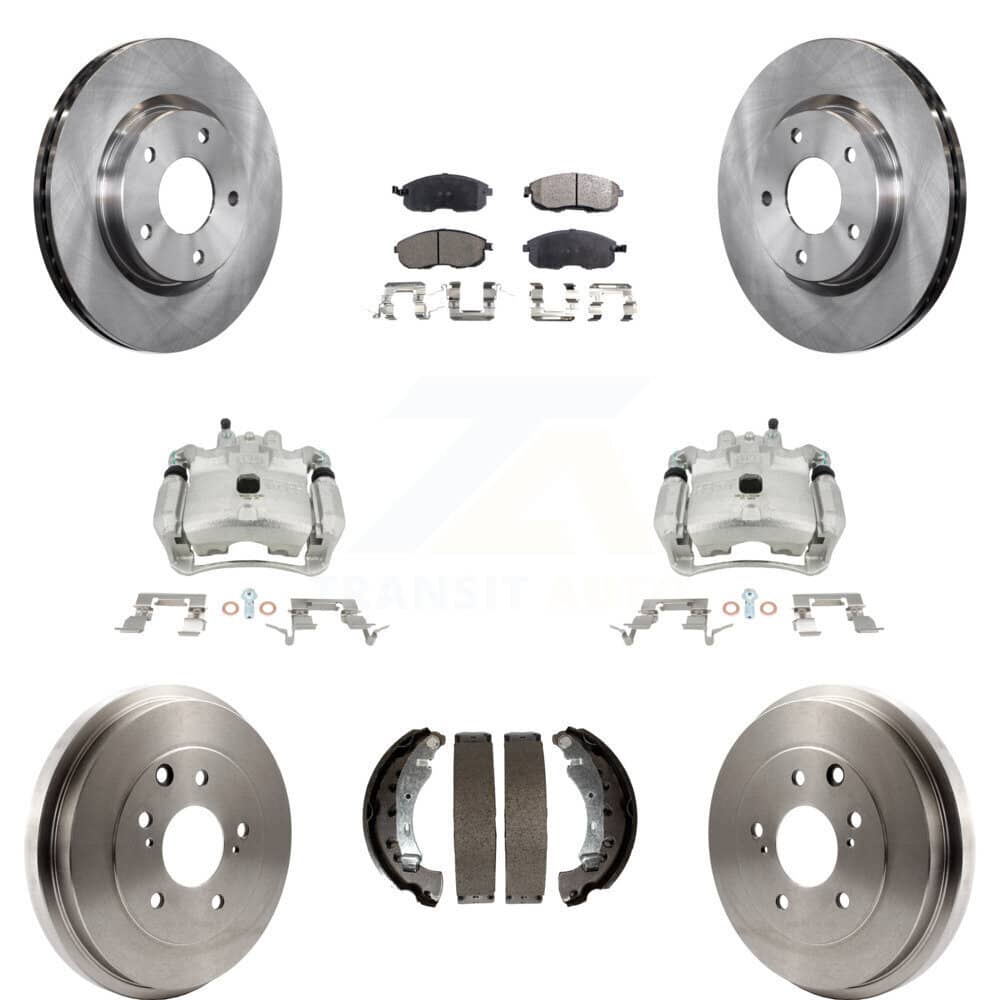 Transit Auto - KC8-100822T - Front and Rear Disc Brake Kits