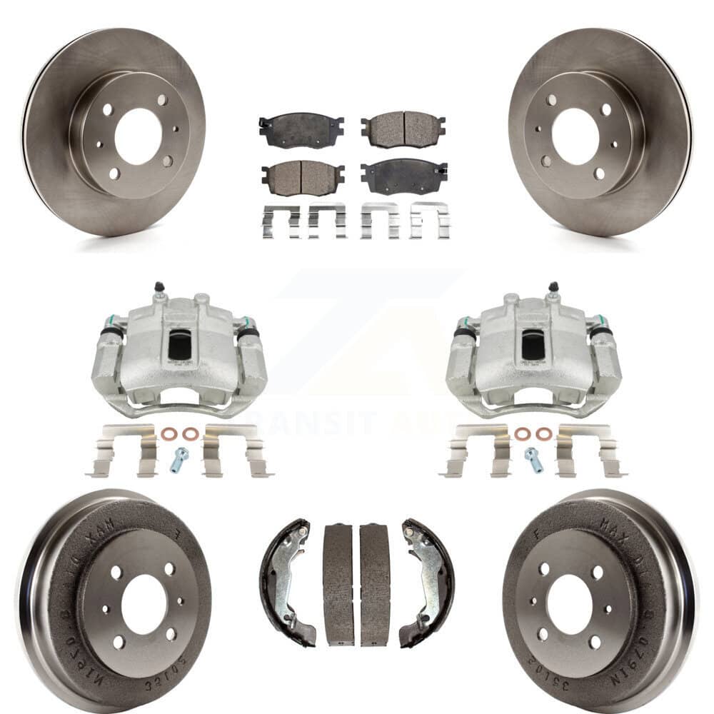 Transit Auto - KC8-100824T - Front and Rear Disc Brake Kits