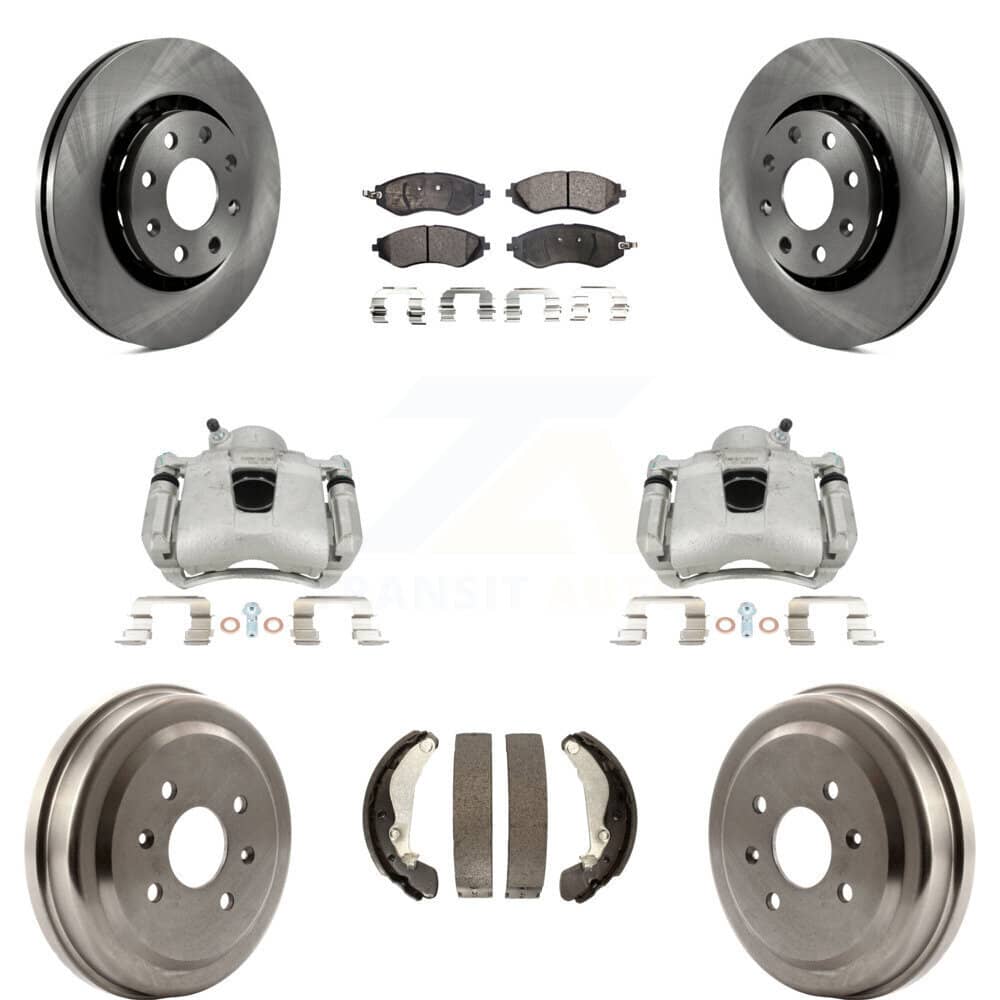 Transit Auto - KC8-100826T - Front and Rear Disc Brake Kits