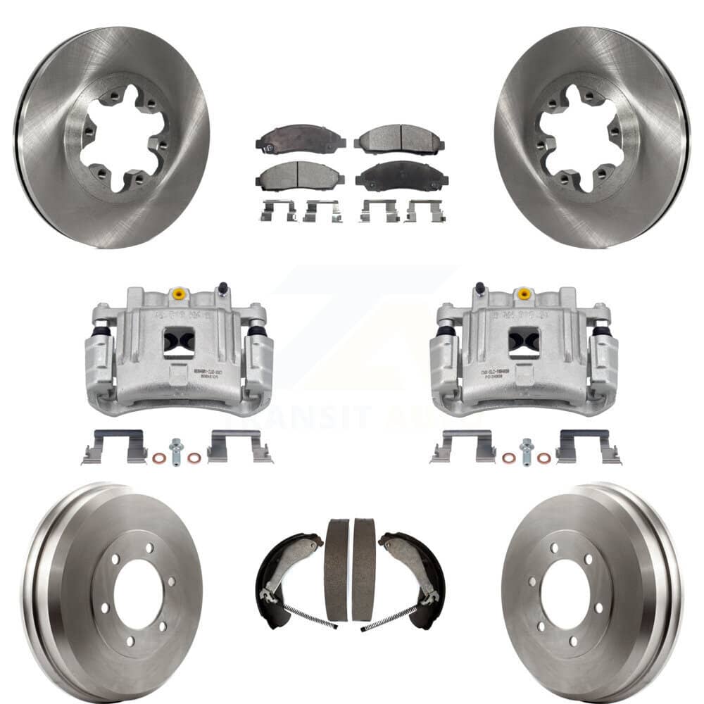 Transit Auto - KC8-100830P - Front and Rear Disc Brake Kits