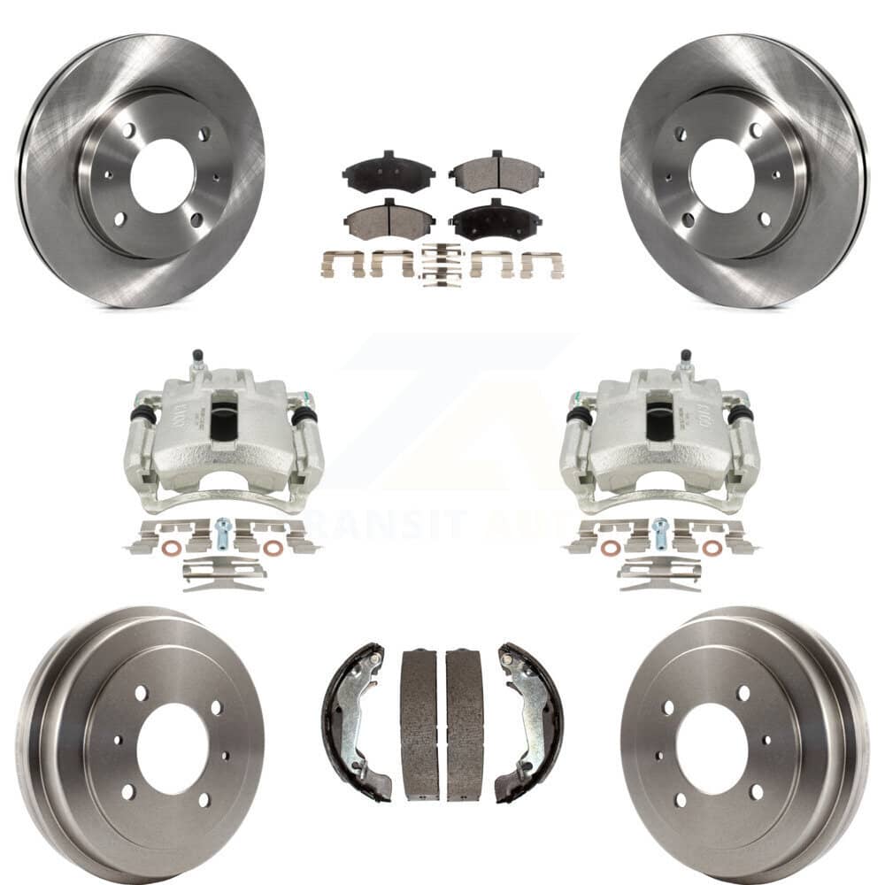 Transit Auto - KC8-100855P - Front and Rear Disc Brake Kits