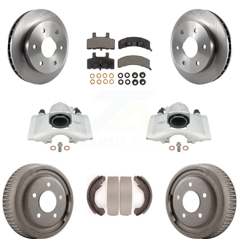 Transit Auto - KC8-100855T - Front and Rear Disc Brake Kits