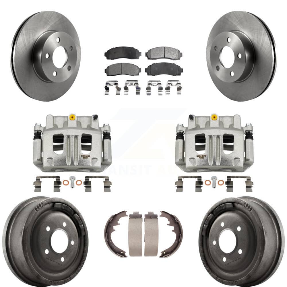 Transit Auto - KC8-100858T - Front and Rear Disc Brake Kits