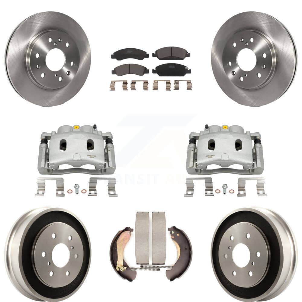 Transit Auto - KC8-100861T - Front and Rear Disc Brake Kits
