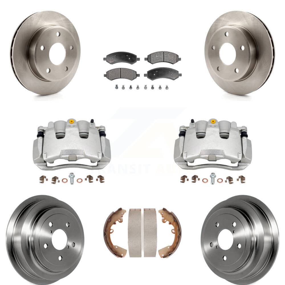 Transit Auto - KC8-100864P - Front and Rear Disc Brake Kits