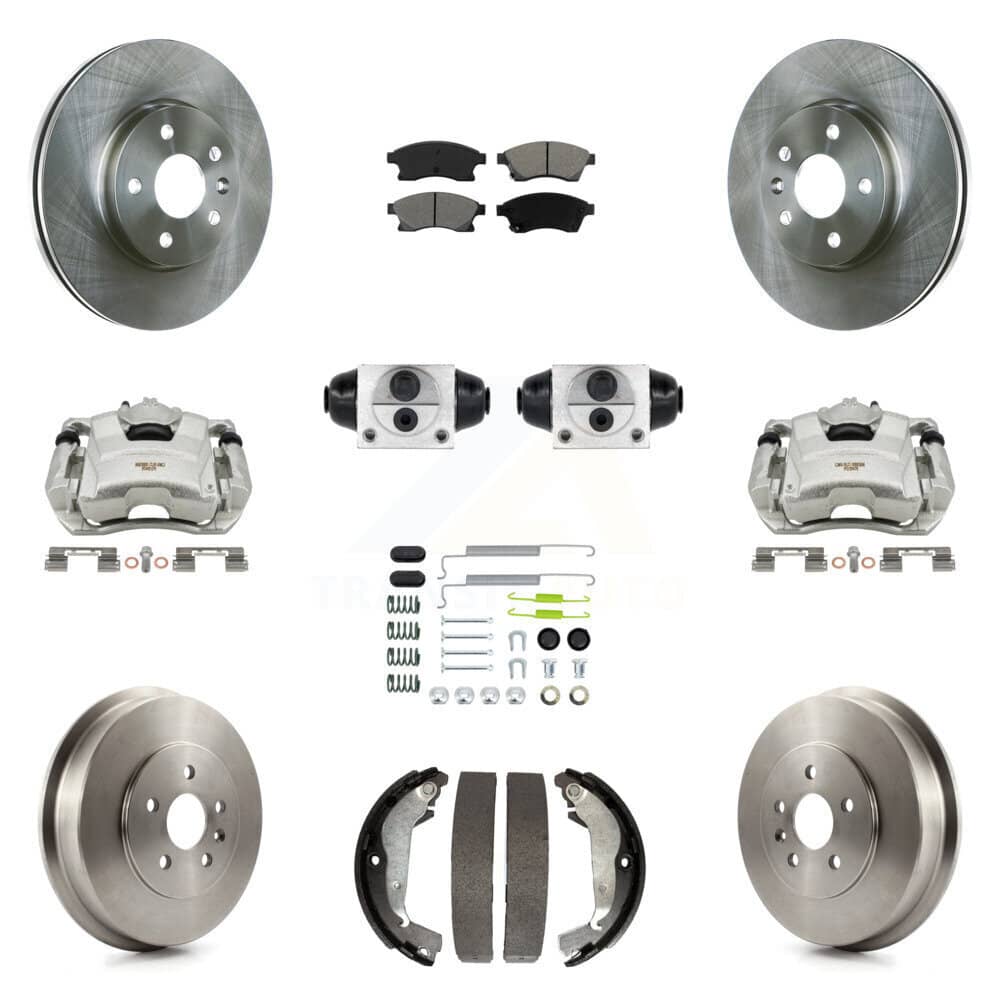 Transit Auto - KC8-100869S - Front and Rear Disc Brake Kits