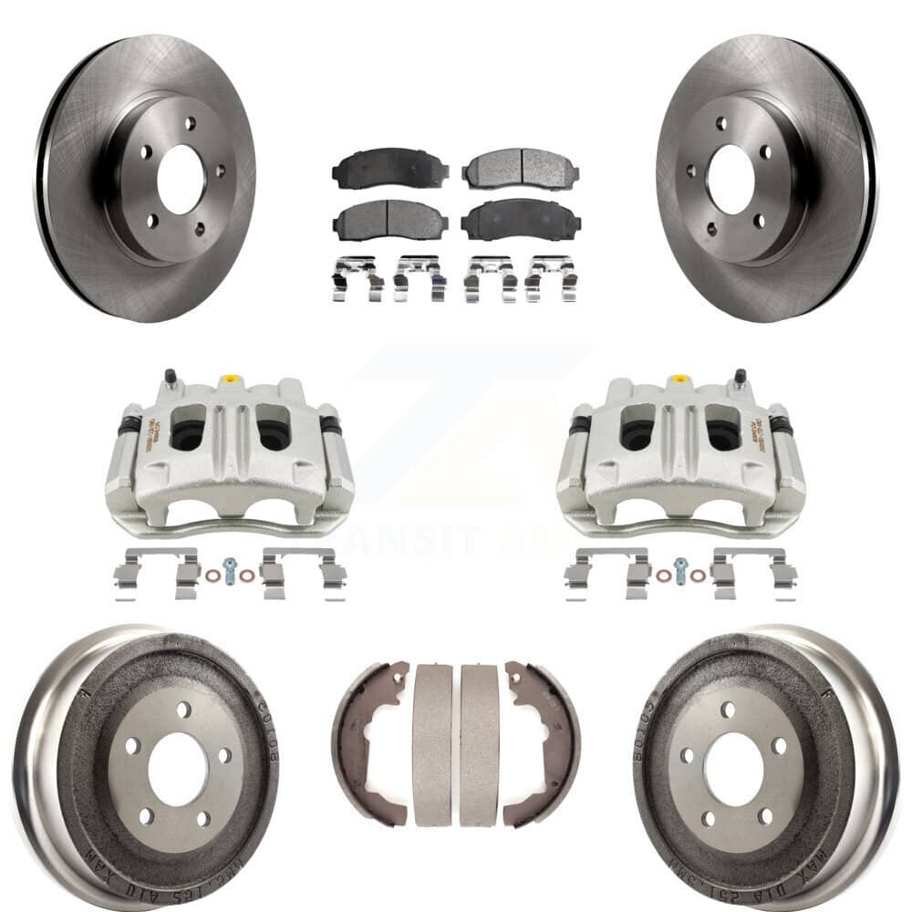 Transit Auto - KC8-100872P - Front and Rear Disc Brake Kits