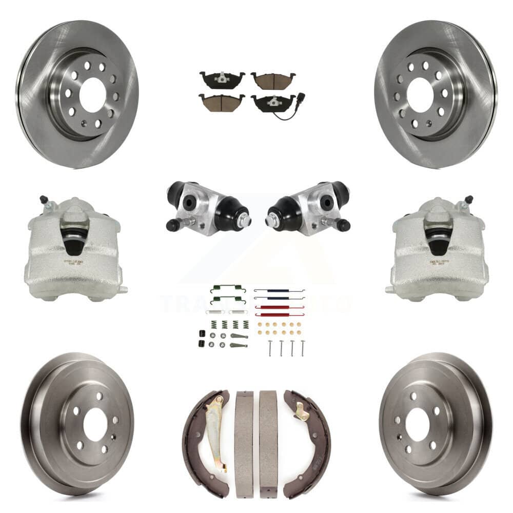 Transit Auto - KC8-100875C - Front and Rear Disc Brake Kits