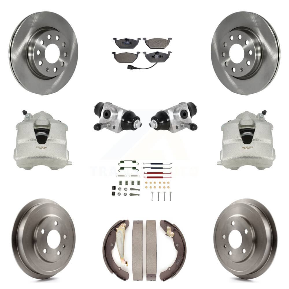 Transit Auto - KC8-100884P - Front and Rear Disc Brake Kits