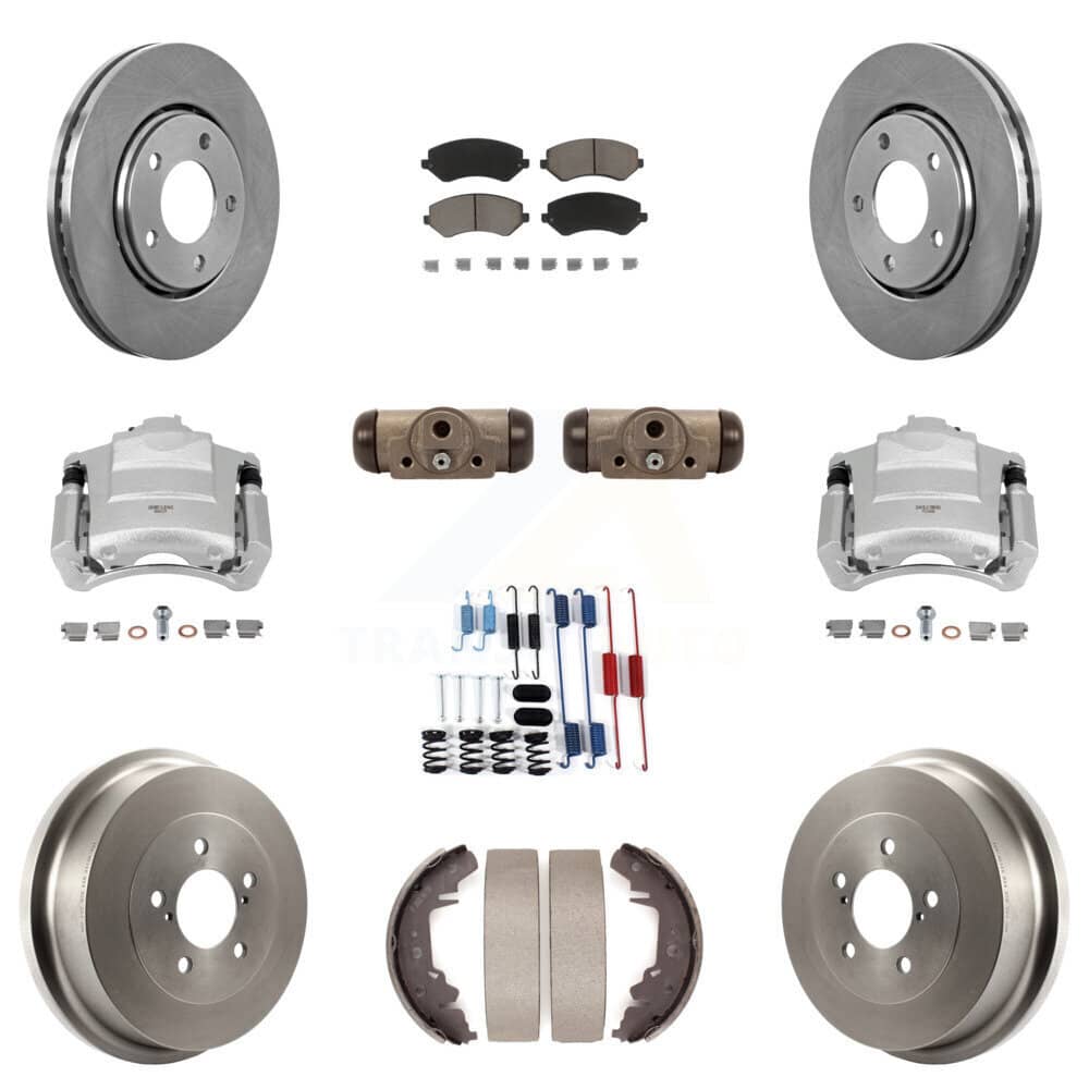 Transit Auto - KC8-100887C - Front and Rear Disc Brake Kits