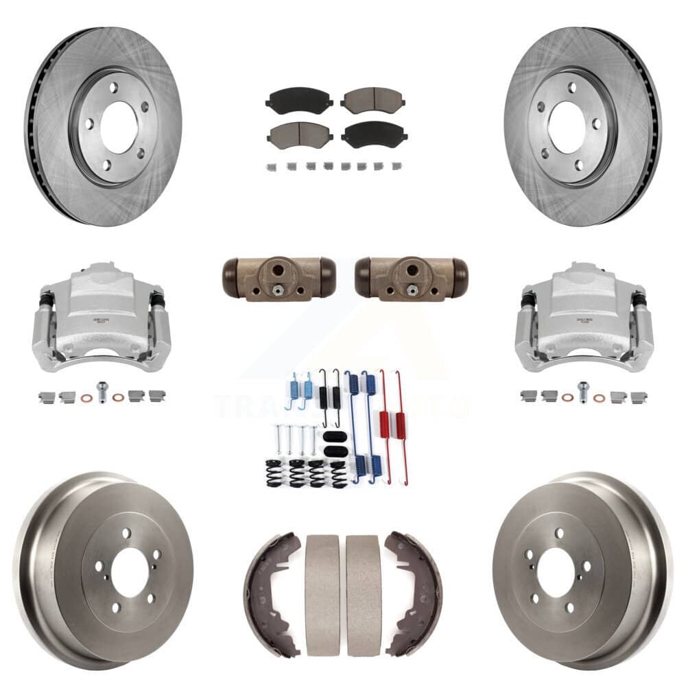 Transit Auto - KC8-100890C - Front and Rear Disc Brake Kits