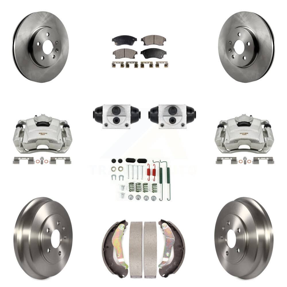 Transit Auto - KC8-100892P - Front and Rear Disc Brake Kits