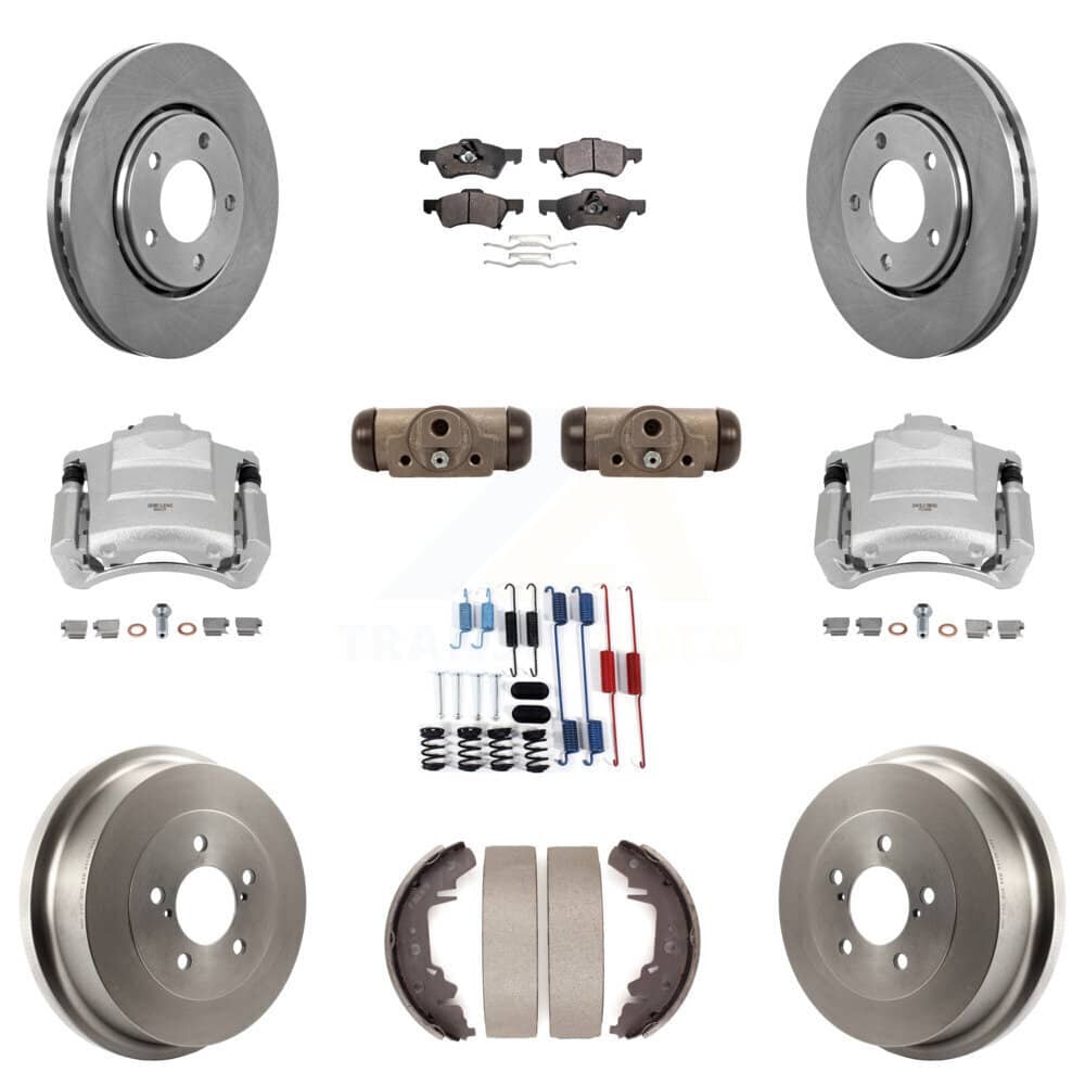 Transit Auto - KC8-100893T - Front and Rear Disc Brake Kits