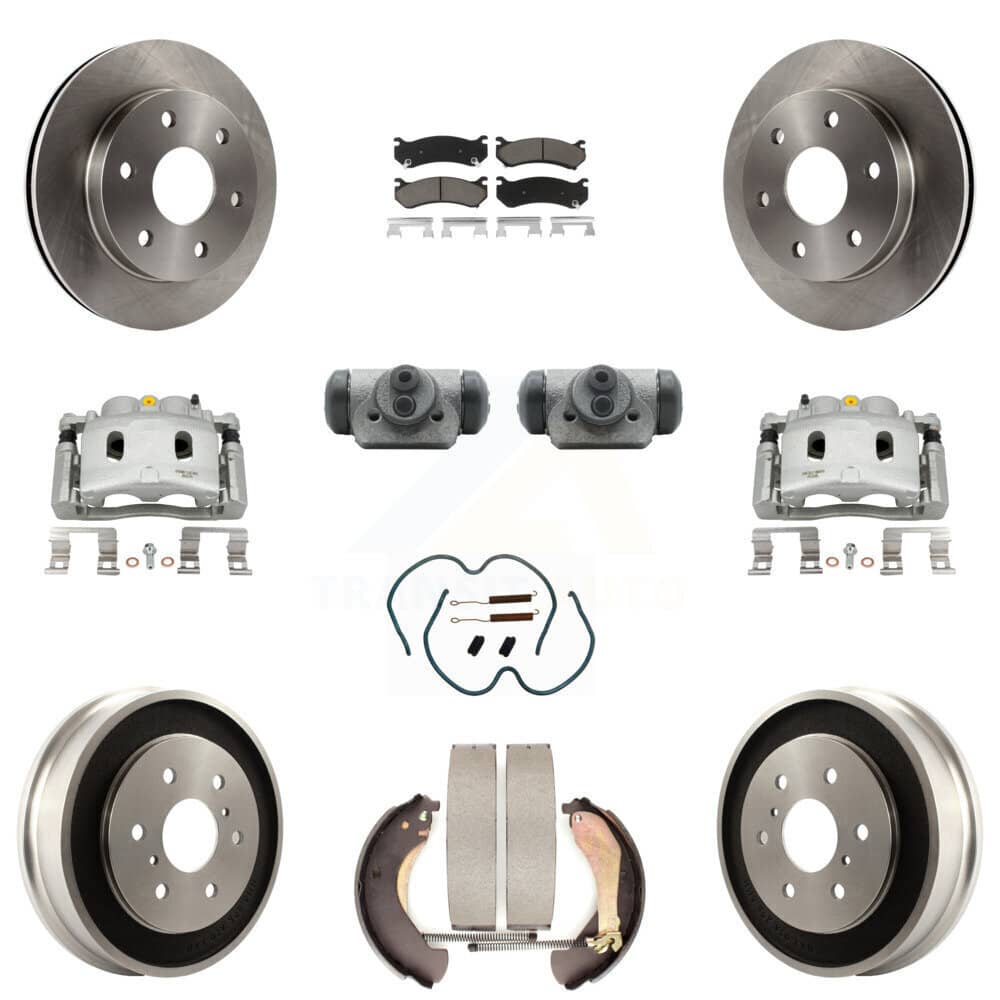 Transit Auto - KC8-100896C - Front and Rear Disc Brake Kits