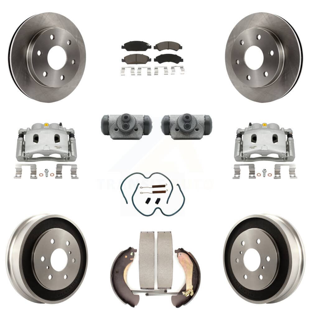Transit Auto - KC8-100898C - Front and Rear Disc Brake Kits