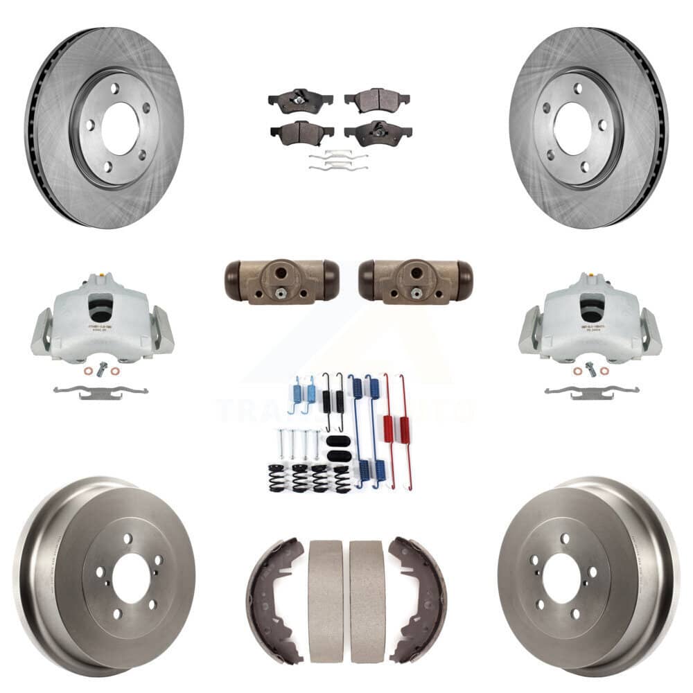 Transit Auto - KC8-100898P - Front and Rear Disc Brake Kits