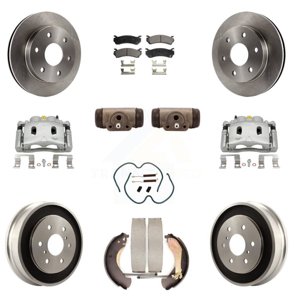 Transit Auto - KC8-100899T - Front and Rear Disc Brake Kits