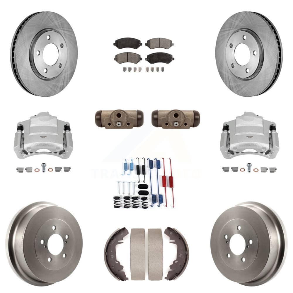 Transit Auto - KC8-100901P - Front and Rear Disc Brake Kits