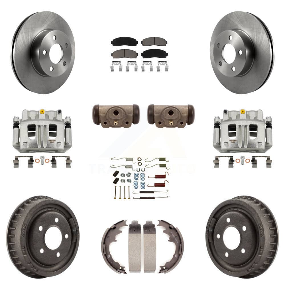 Transit Auto - KC8-100902C - Front and Rear Disc Brake Kits