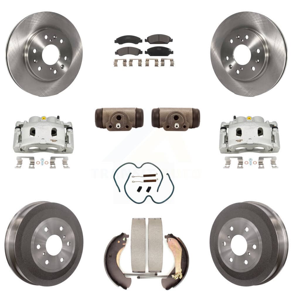 Transit Auto - KC8-100903T - Front and Rear Disc Brake Kits