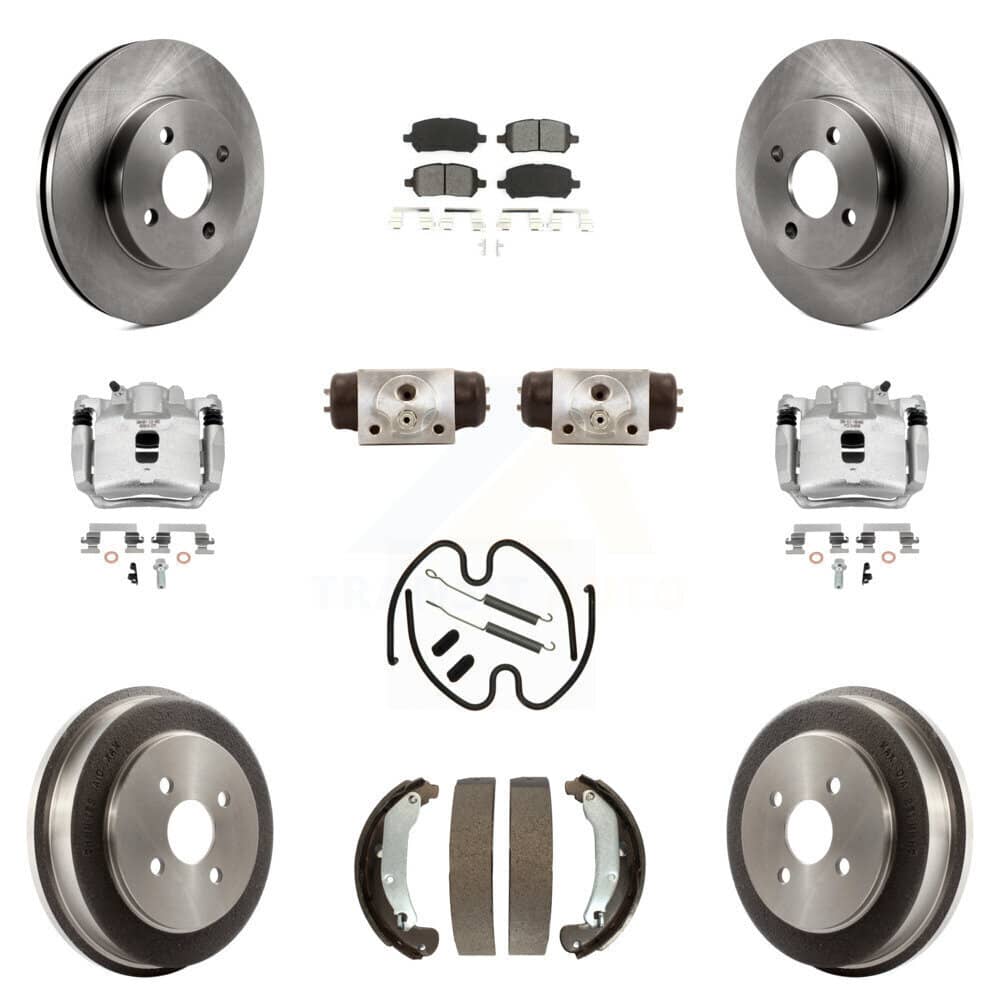 Transit Auto - KC8-100915S - Front and Rear Disc Brake Kits