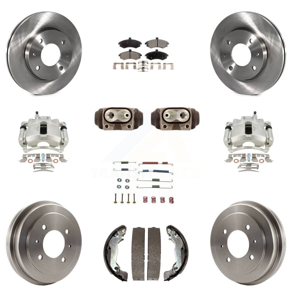 Transit Auto - KC8-100916P - Front and Rear Disc Brake Kits