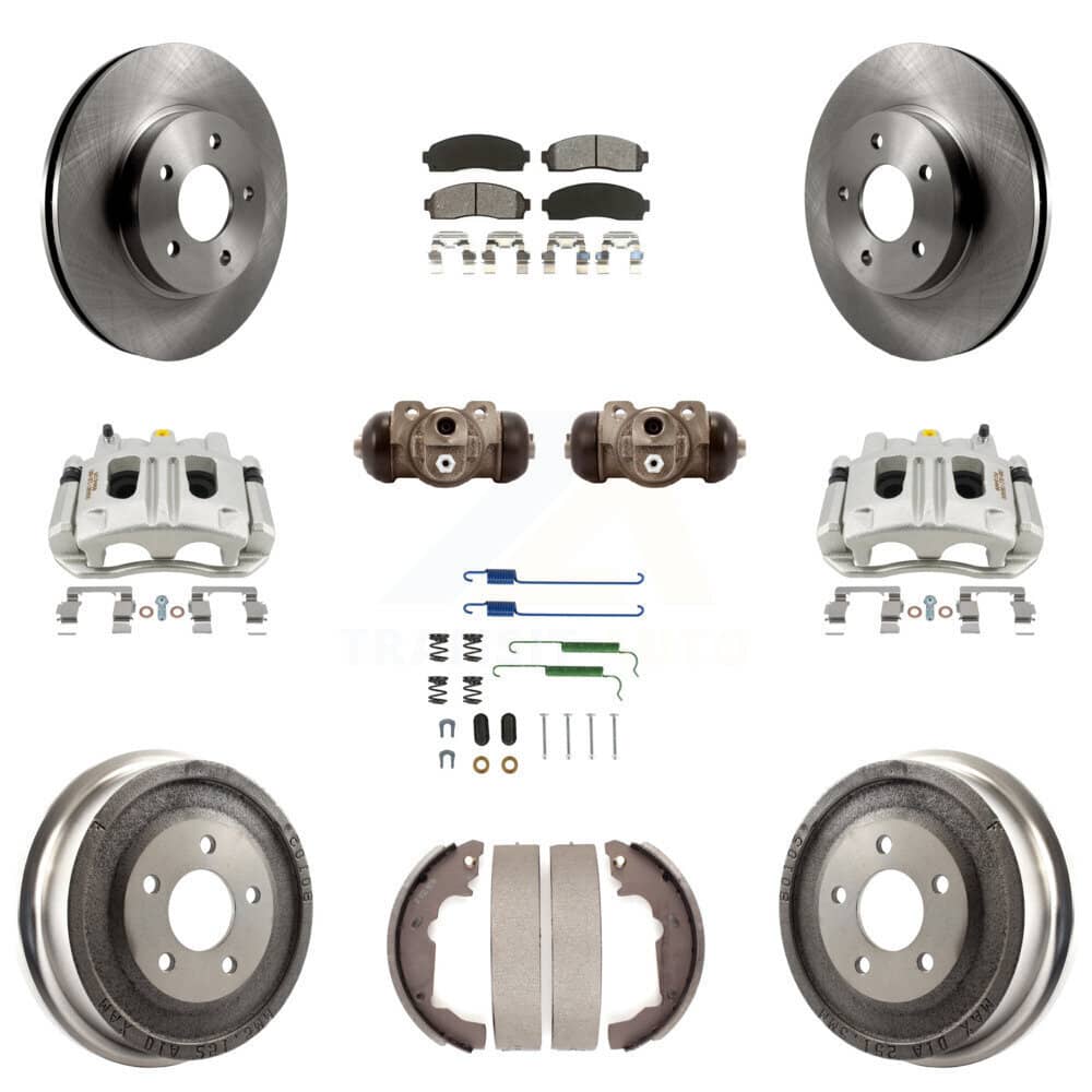 Transit Auto - KC8-100917S - Front and Rear Disc Brake Kits