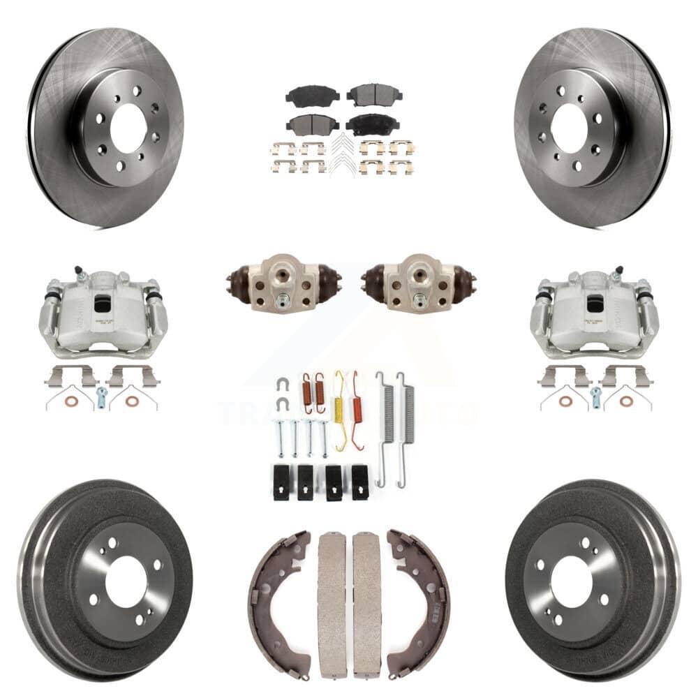 Transit Auto - KC8-100917T - Front and Rear Disc Brake Kits