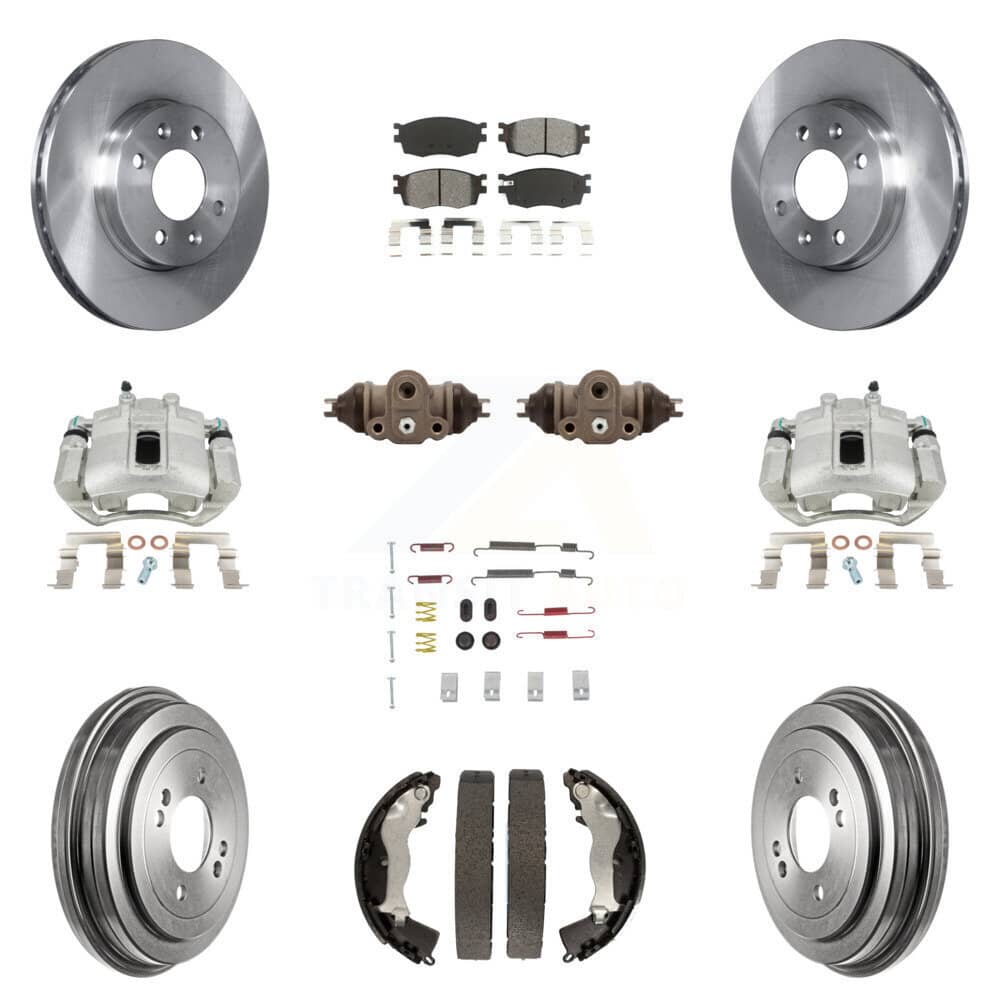 Transit Auto - KC8-100918S - Front and Rear Disc Brake Kits