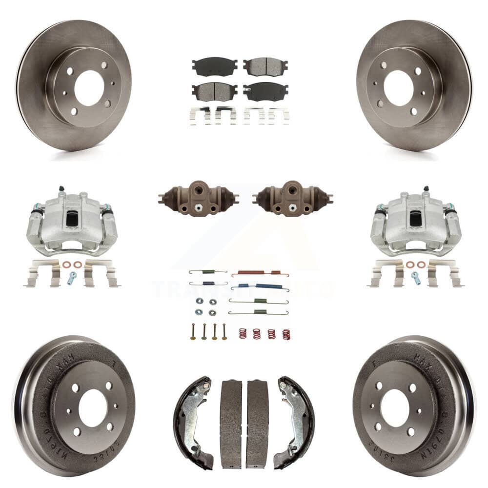 Transit Auto - KC8-100919S - Front and Rear Disc Brake Kits