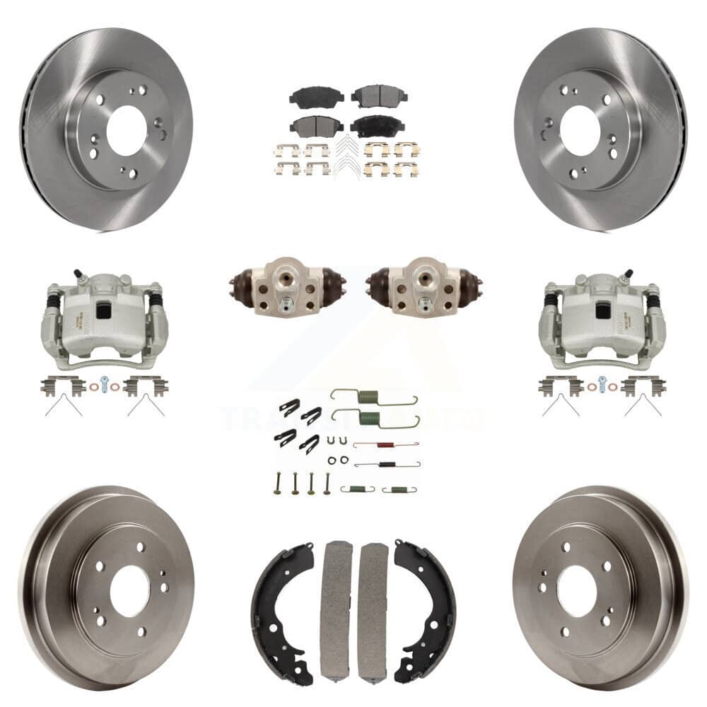 Transit Auto - KC8-100921T - Front and Rear Disc Brake Kits