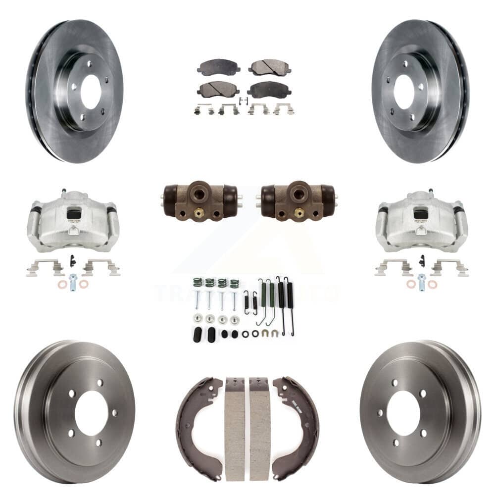 Transit Auto - KC8-100928T - Front and Rear Disc Brake Kits