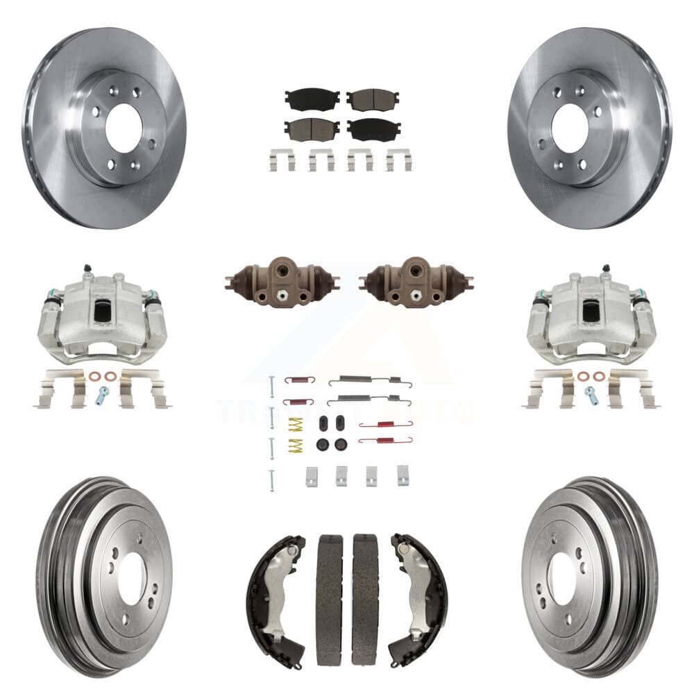 Transit Auto - KC8-100929C - Front and Rear Disc Brake Kits