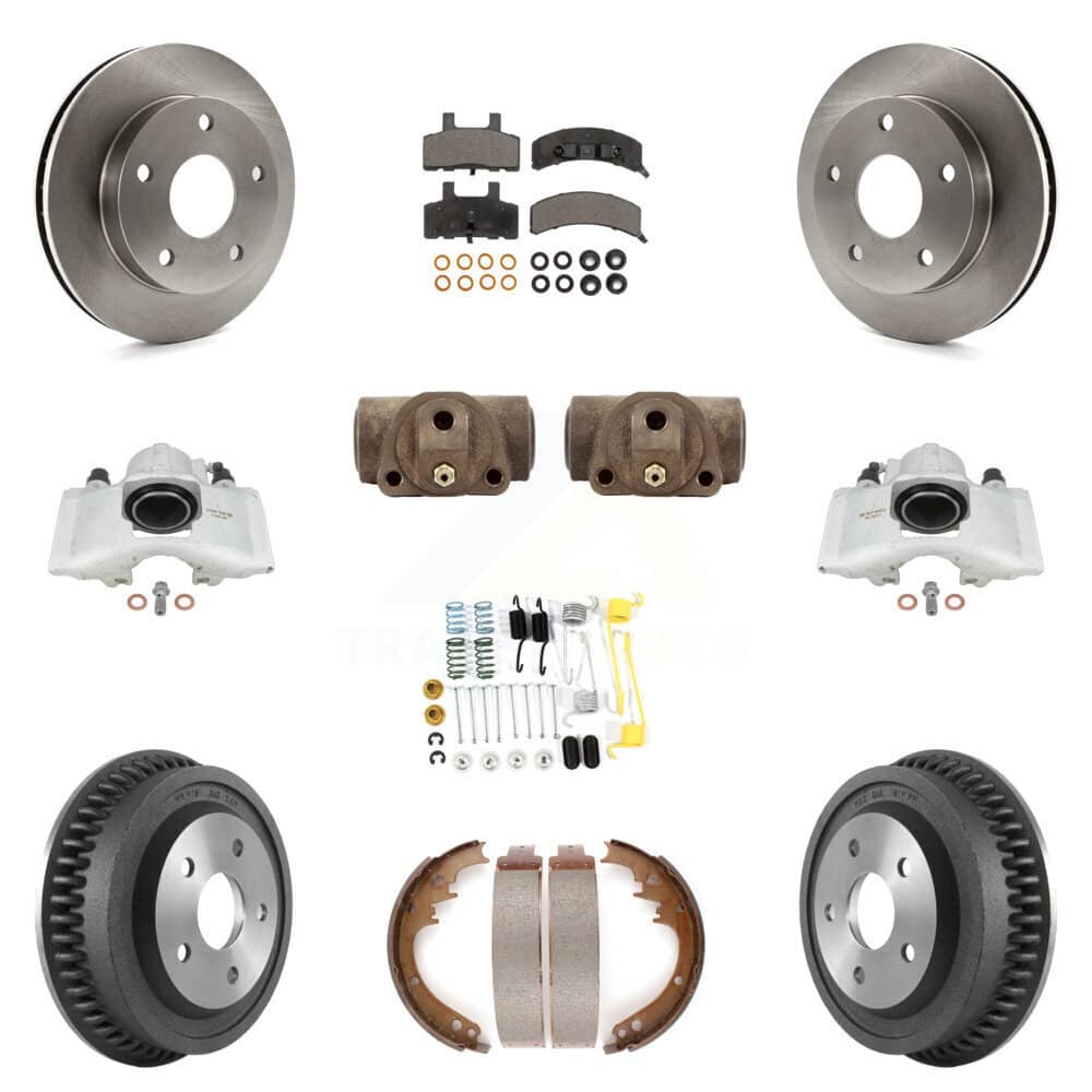 Transit Auto - KC8-100929P - Front and Rear Disc Brake Kits