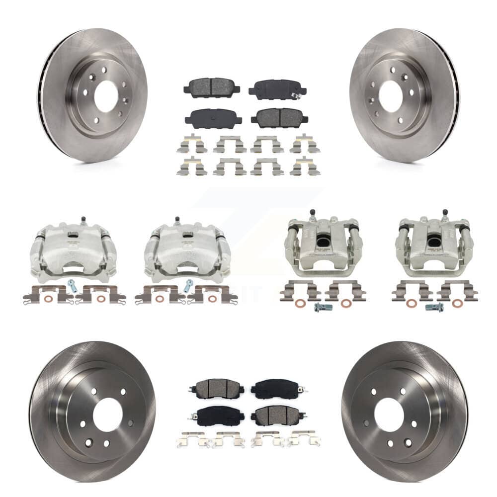 Transit Auto - KC8-100934S - Front and Rear Disc Brake Kits