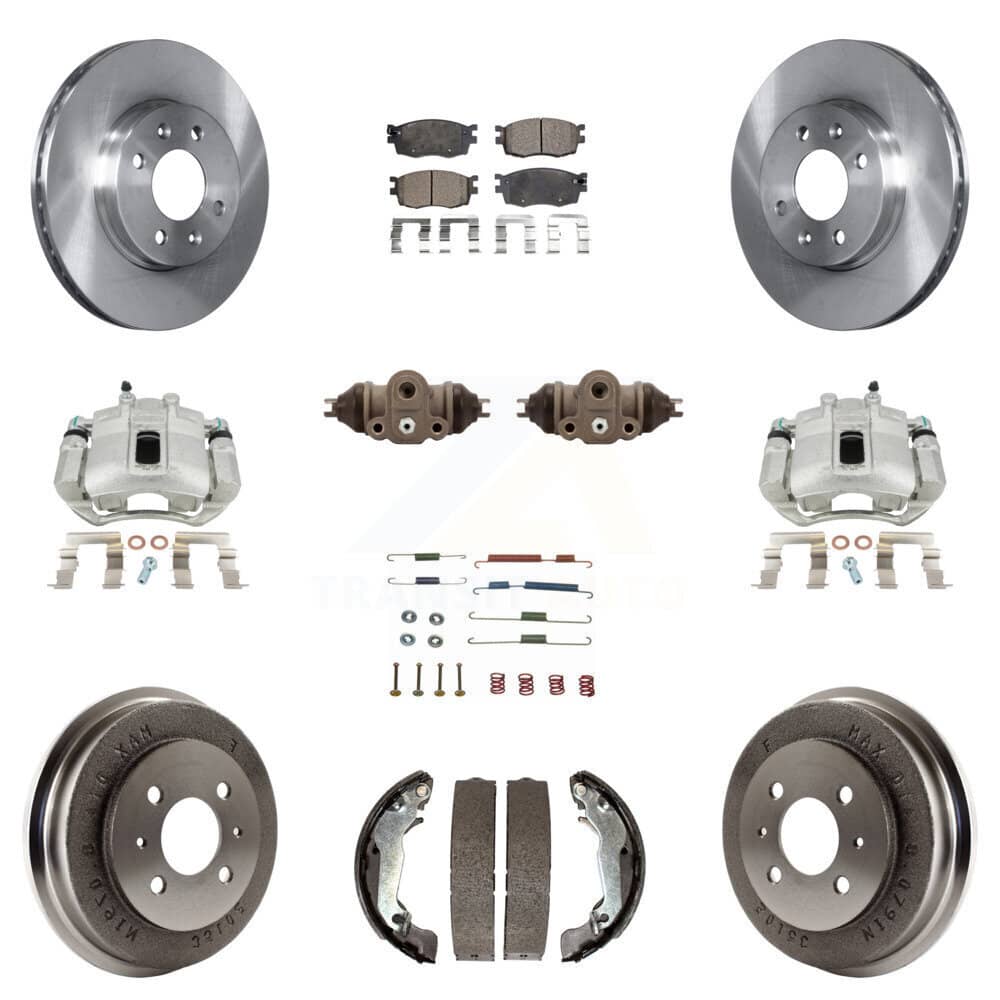 Transit Auto - KC8-100936T - Front and Rear Disc Brake Kits
