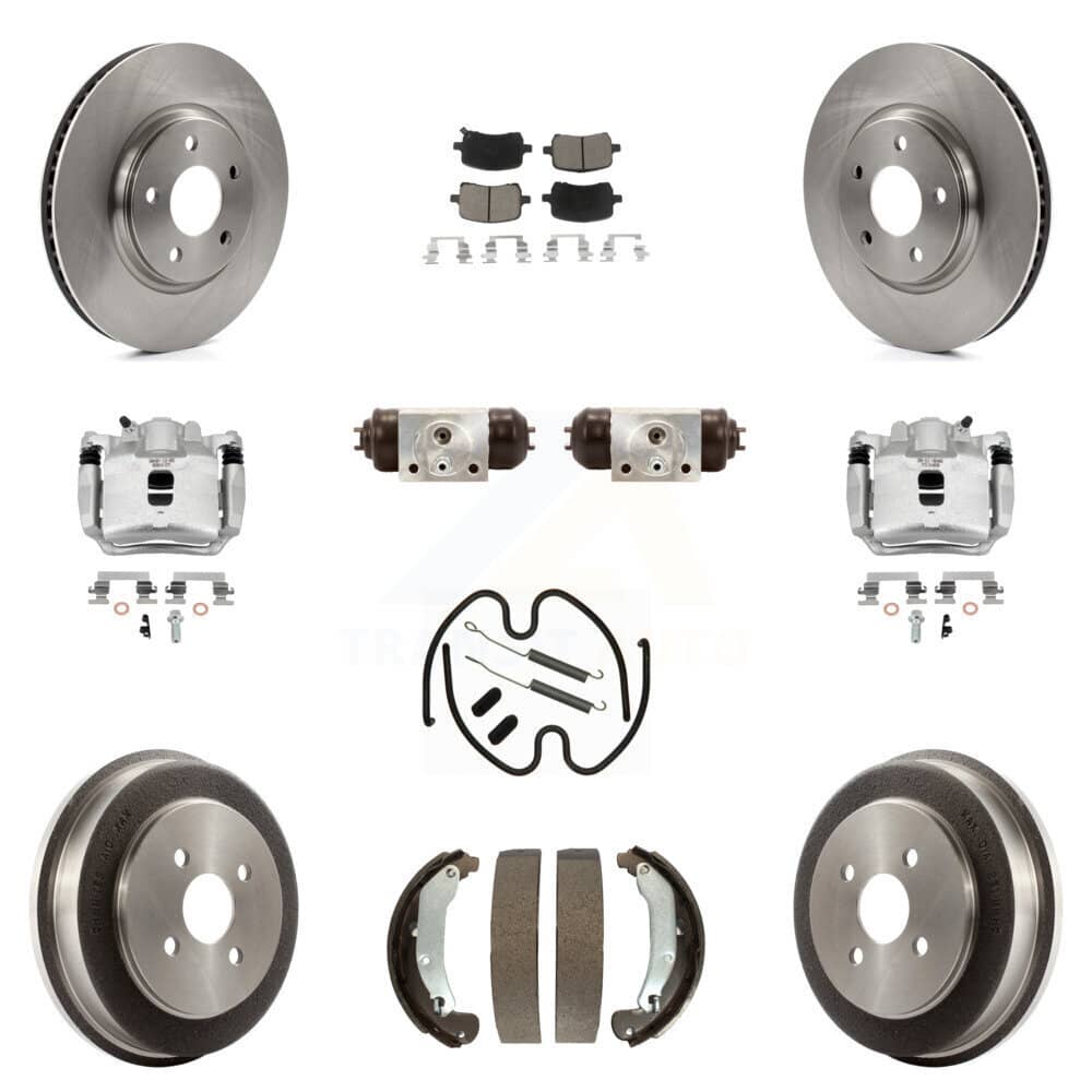 Transit Auto - KC8-100939C - Front and Rear Disc Brake Kits